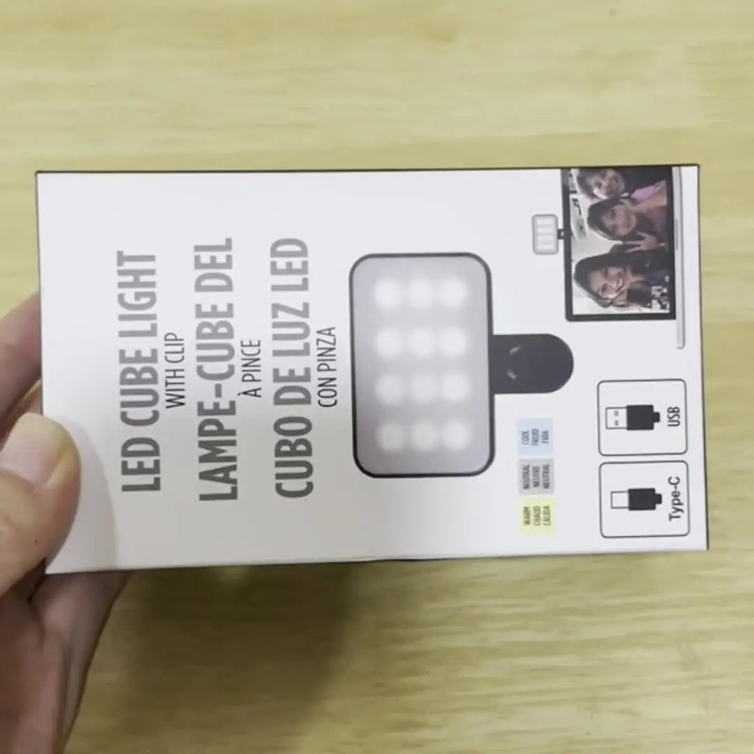 GlowClip™ Mini Rechargeable Selfie Light