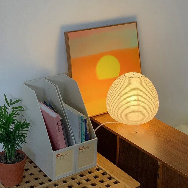 Atlas Lighting™ ZenGlow Rice Paper Table Lamp