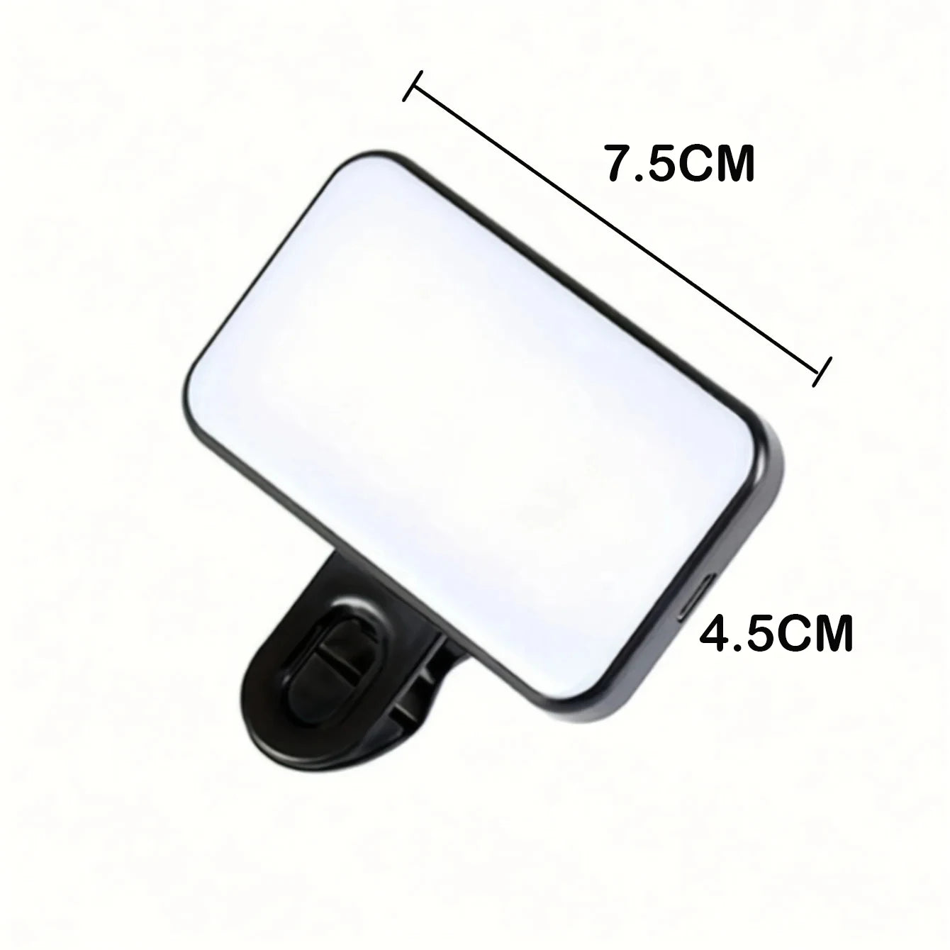 GlowClip™ Mini Rechargeable Selfie Light