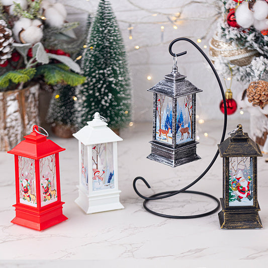 LED Christmas Decorative Flame Wind Lamp
