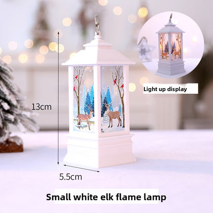 LED Christmas Decorative Flame Wind Lamp