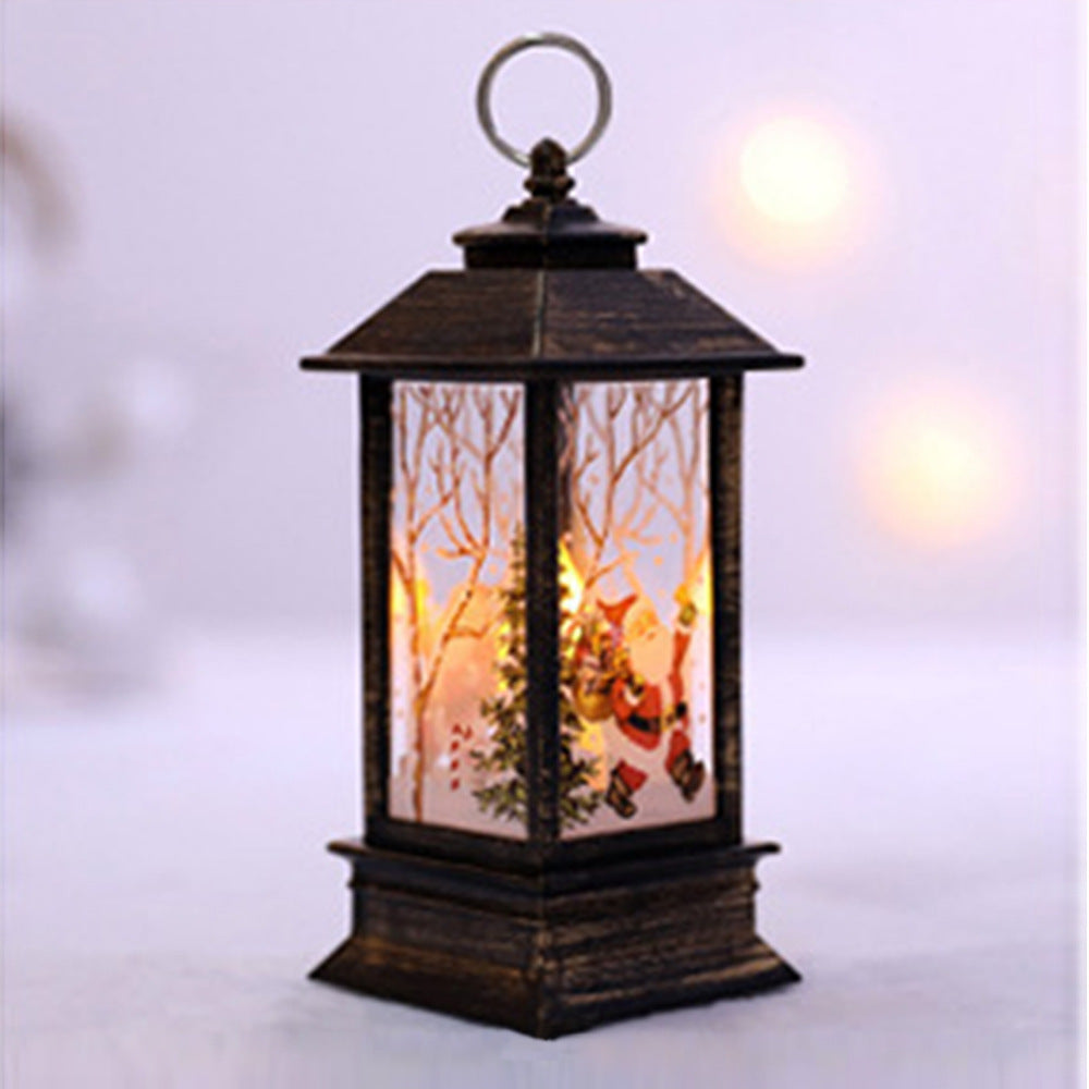 LED Christmas Decorative Flame Wind Lamp