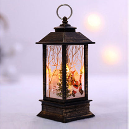 LED Christmas Decorative Flame Wind Lamp