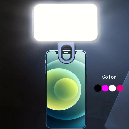 GlowClip™ Mini Rechargeable Selfie Light