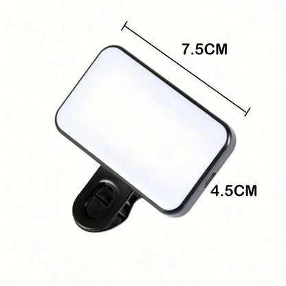 GlowClip™ Mini Rechargeable Selfie Light