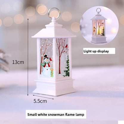 LED Christmas Decorative Flame Wind Lamp